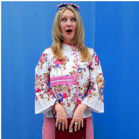 Sakura Floral Nehru Jacket (S/M) - Picture 10 of 10